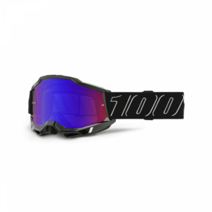 100%, ACCURI 2 Glasögon Blackline - Mirror Red/Blue Lens, VUXEN