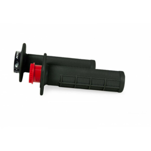 Rtech, R20 LOCK-ON GRIPS HALF WAFFLE BETA, SVART