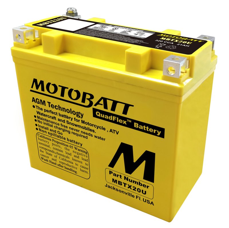 Motobatt Batteri MBTX20U