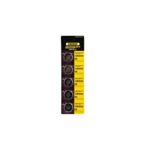 Motobatt CR2032 3.0V Lithium Batteri 5-pack