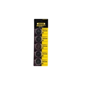 Motobatt CR2330 3.0V Lithium Batteri 5-pack