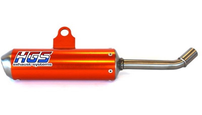 HGS Ljuddämpare 2T Racing 85 SX 18-24 TC 85 18-24 MC 85 21- Orange