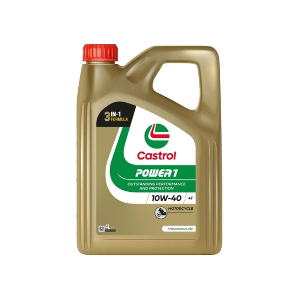 Castrol Power 1 4T 10W-40 GPS 4L framsida