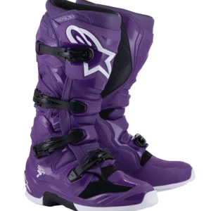 Alpinestars crosstövlar tech 7 lila