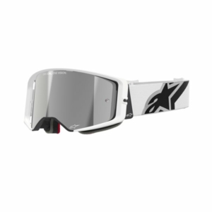 Alpinestars Crossglasögon Supertech CORP Vit/Spegel Silver