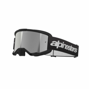 Alpinestars Crossglasögon Vision 3 WORDMARK Svart/Spegel Silver