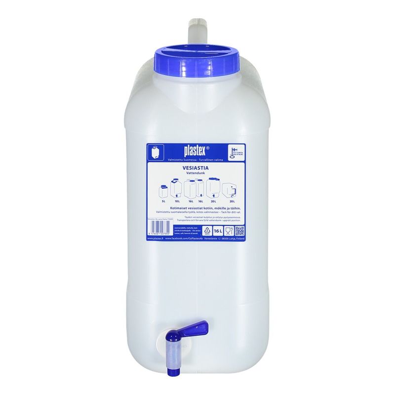 Plastex Vattendunk 16L