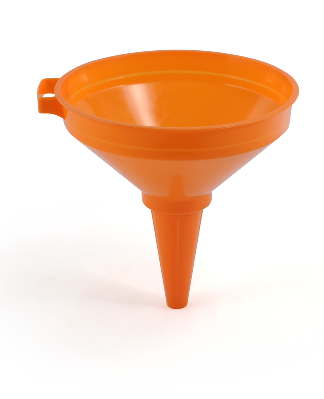 Plastex Tratt med sil 20CM