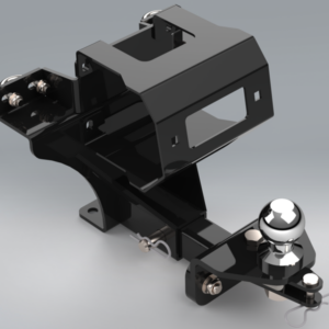 Bronco Vinschfäste Bakmontage Kawasaki Brute Force 650 / 750