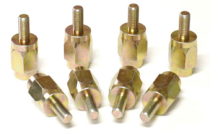 Bronco Spacerbultar 35/10mm x 1,25 8st