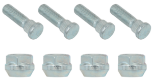 Bronco Bultar och Muttrar till Spacerplattor M12 x 1.25 x 42mm (4st)