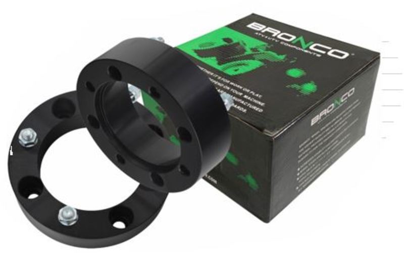 Bronco Spacerplattor UTV 1" 4/156-12mm x 1.50 parvis Svart