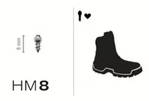 MaxiGrip Dubbsats 8mm 24st. Skodubbar Skobroddar Ink verktyg