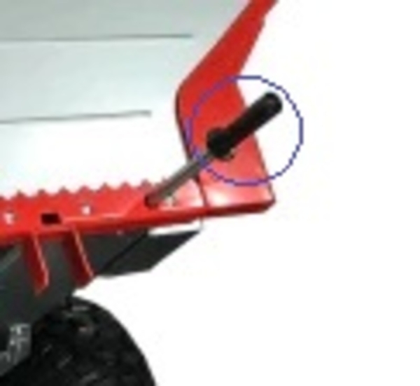 Ultratec Lyfttap handtag PVC svart 20x125