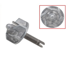 Bronco Vattenpumpsaxel med impeller