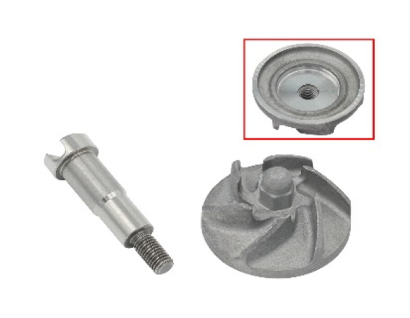 Bronco Vattenpumpsaxel med impeller