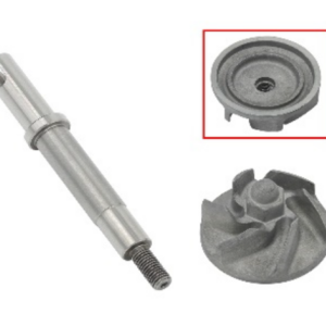 Bronco Vattenpumpsaxel med impeller