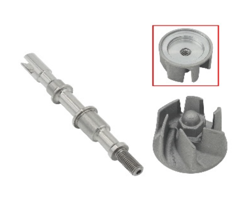 Bronco Vattenpumpsaxel med impeller