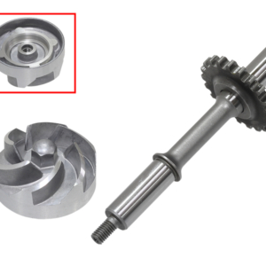 Bronco vattenpumpsaxel med drev/impeller