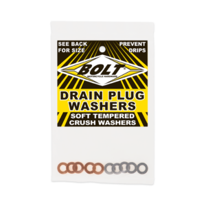 M6x11mm Aluminum Drain Plug Compression Washers (10 pack)