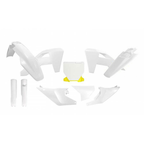 Rtech Plastkit OEM Vit Husqvarna TC / FC 125-450