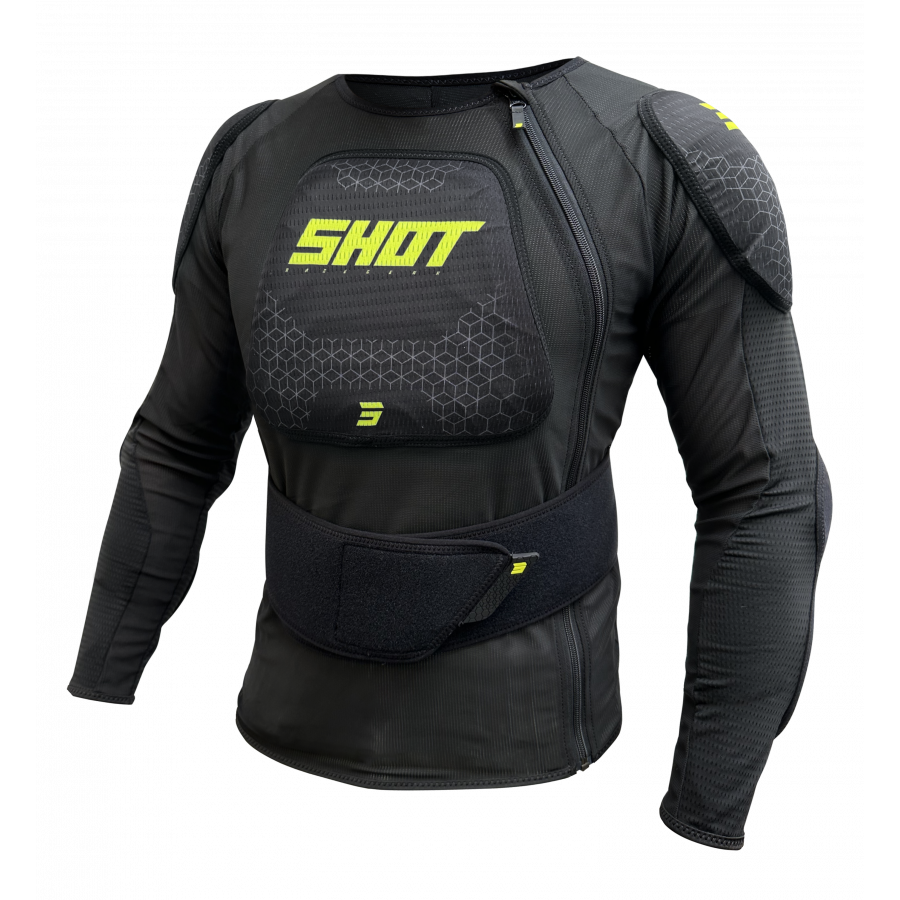 Shot Skyddsjacka Airlight Vuxen Neon / Svart / Gul