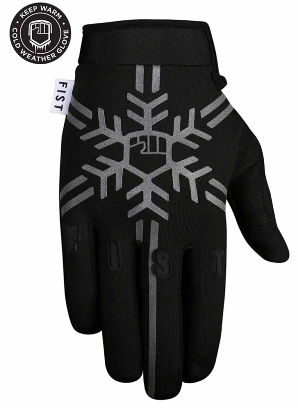 Fist Handwear Crosshandskar Frosty Fingers Snow Flake