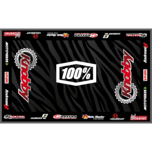 Knobby Logotyp Miljömatta 160 x 100 cm