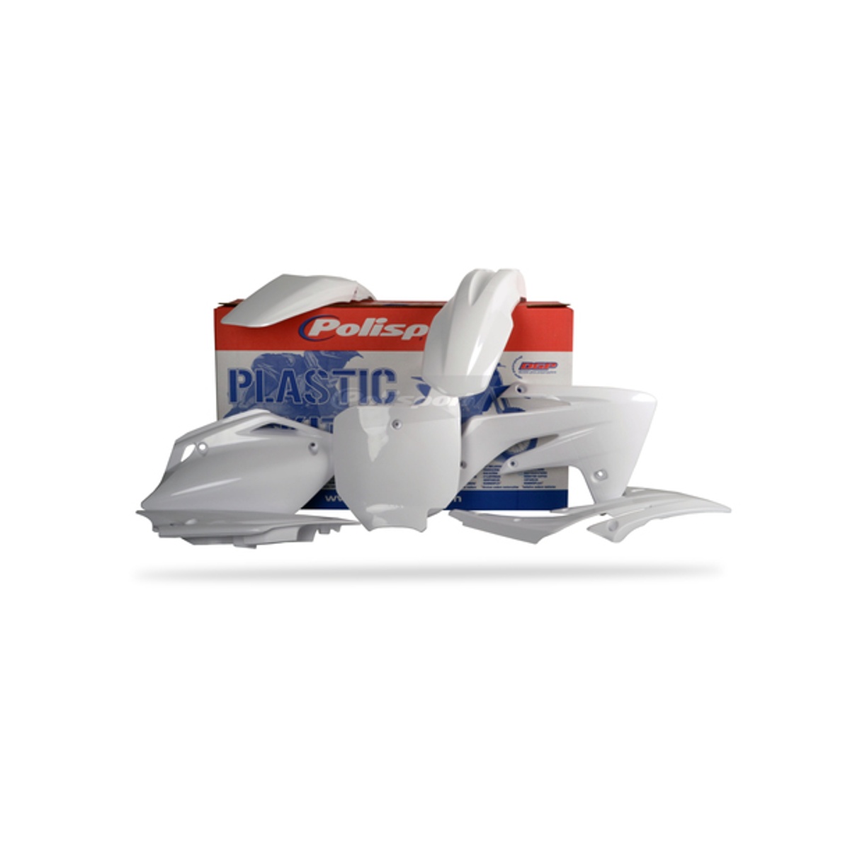 Polisport Plastics Kit White for Honda CRF250R CRF 250R 08-09 